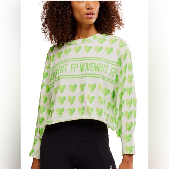 Free People Tops - NWT FP Movement Inspire Logo Layer -
Love Of The Game Court Size L